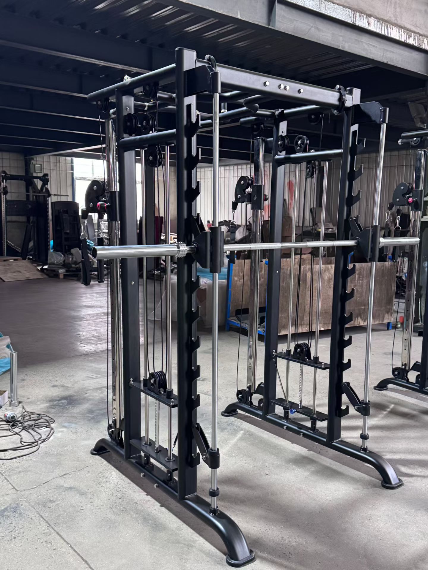 DZ079 Smith Machine with Dual Adjustable Pulley