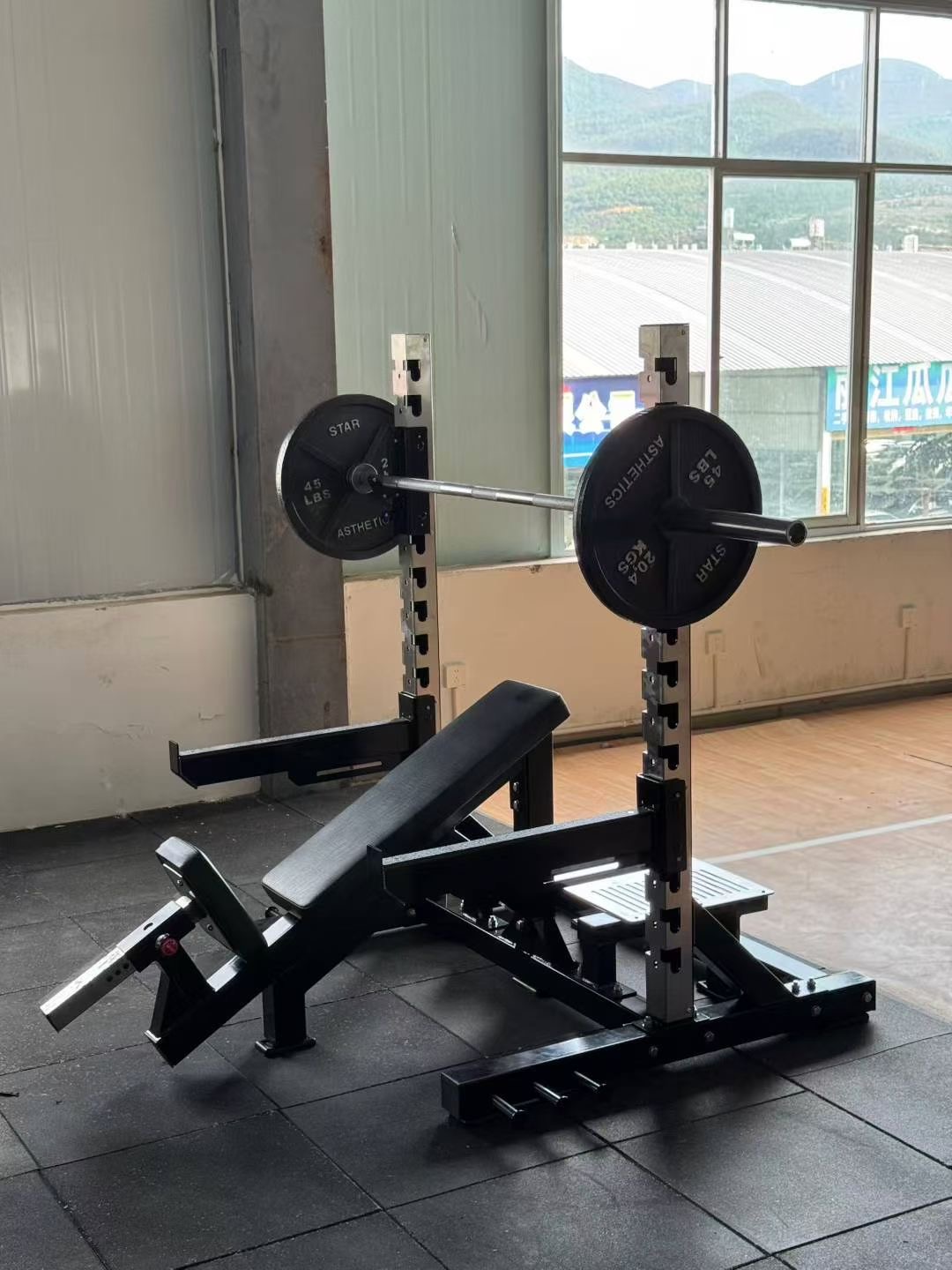 Gym Equipment Supporting High User Turnover